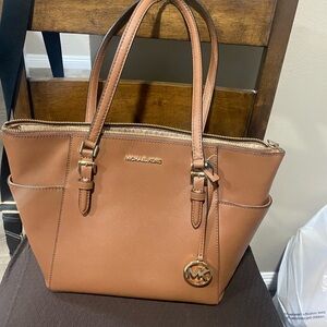 Michael Kors Brown Leather Tote
